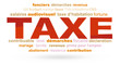 nuage de mots taxe