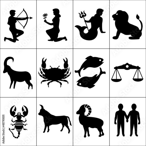 Vector: Zodiac signs Zodiac signs