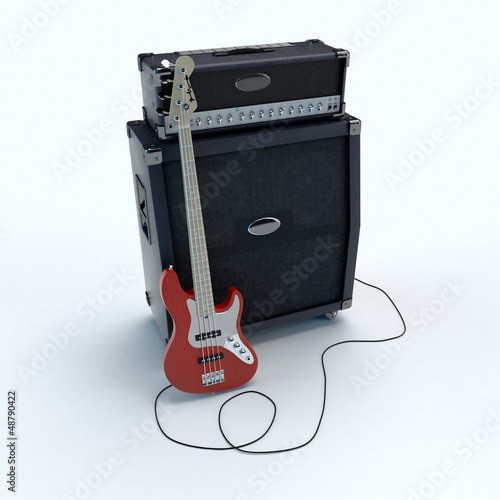 Illustration: Electric guitar Electric guitar