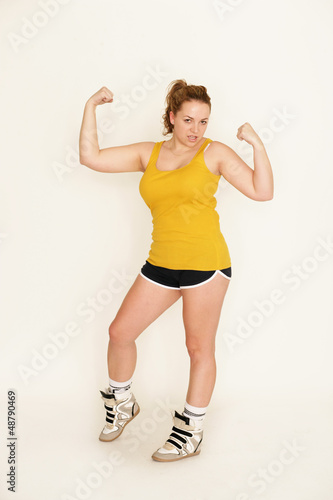 Photo: Frau beim Sport Frau beim Sport