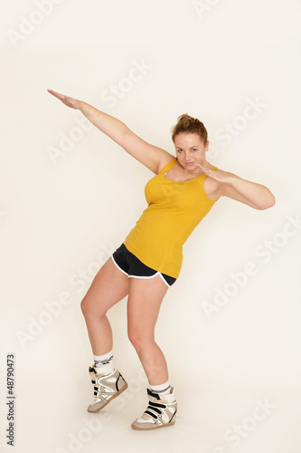 Photo: Frau beim Sport Frau beim Sport