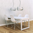 Illustration: Tisch mit Lampen Tisch mit Lampen