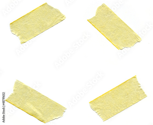 Photo: Pieces of Masking Tape Pieces of Masking Tape