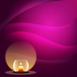 romantic background with candle