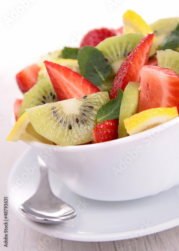 Photo: fresh fruits salad fresh fruits salad