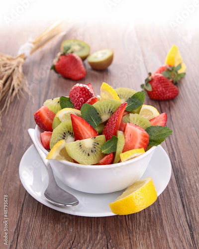Photo: fresh fruits salad fresh fruits salad