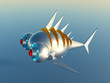 Illustration: 3D Fish 3D Fish