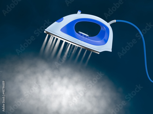 Illustration: steam iron steam iron