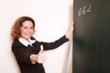 gut gelaunte Lehrerin