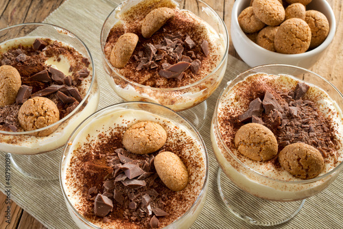 Photo: Dessert - coppette di tiramisu Dessert - coppette di tiramisu