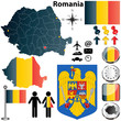 Romania map