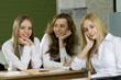 young girls in school