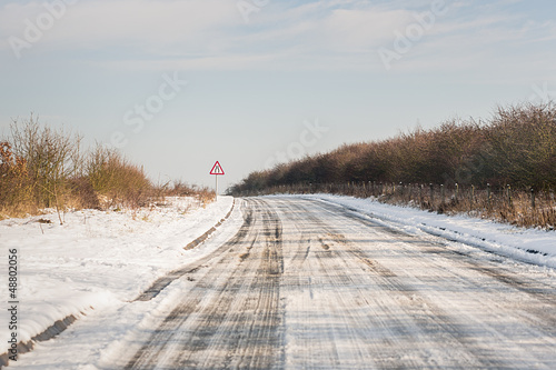 Photo: Icy Road Icy Road