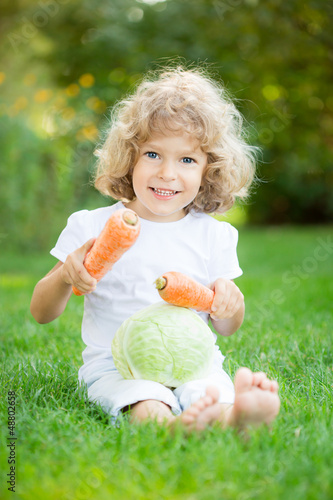Photo: White cabbage and carrots White cabbage and carrots