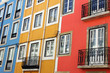 Detail of some typical buildings at Lisbon