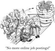 Worried boss is besieged by army of applicants