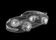 Voiture 3D filaire