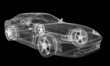 Voiture 3D filaire