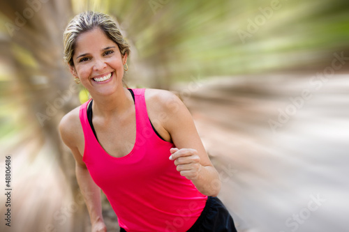 Photo: Female runner Female runner