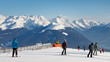 Ski Run in the Dolomites