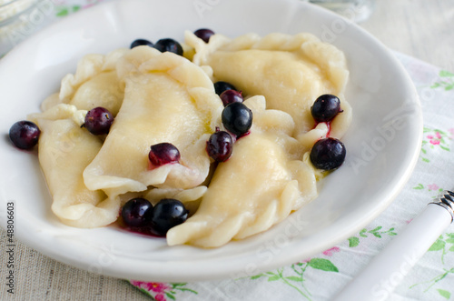 Photo: Dumplings with cottage cheese Dumplings with cottage cheese