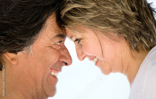 Photo: Loving couple smiling Loving couple smiling