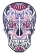 Floral ornamental skulls
