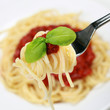Spaghetti mit Tomatensauce