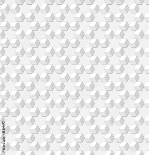 Vector: Background - gray geometric vector cubes texture Background - gray geometric vector cubes texture