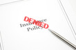 Insurance Policy Denied