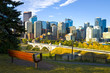 Foto: The City of Calgary Skyline at Sunrise The City of Calgary Skyline at Sunrise