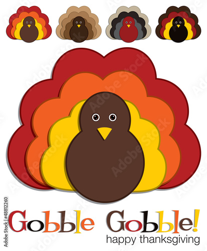 Vector: Turkey stickers in vector format. Turkey stickers in vector format.