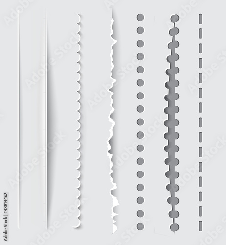 Vector: Vector dividers and vertical rules for design. Vector dividers and vertical rules for design.