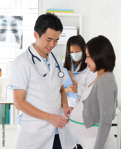 Photo: asian medical pregnancy check up asian medical pregnancy check up