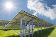 Solarpark 3 mit Sonne