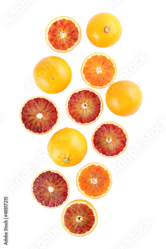 Photo: Blood orange cluster Blood orange cluster