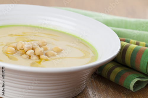 Photo: Chickpeas soup Chickpeas soup
