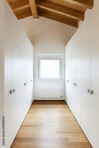 Photo: Beautiful modern loft, view of the wardrobes Beautiful modern loft, view of the wardrobes