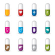 Set of twelve pills