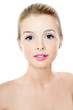 Beautiful Girl face. Perfect skin