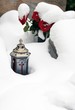 Grab im Schnee
