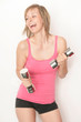 Photo: Sportliche Frau beim Training Sportliche Frau beim Training