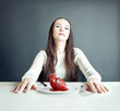 Photo: woman and heart woman and heart