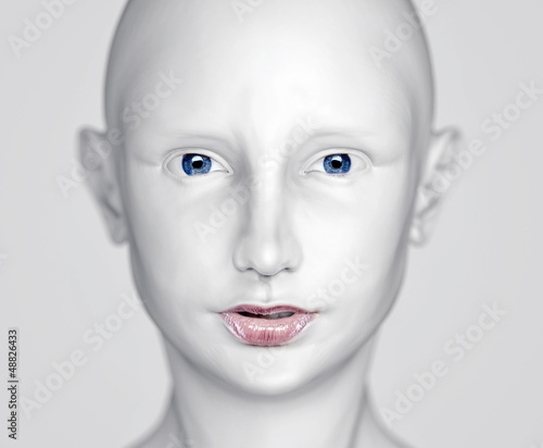 Illustration: woman head woman head