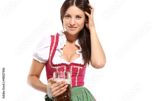 Photo: Frau im Dirndl Frau im Dirndl