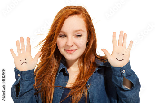 Photo: portrait of teen girl portrait of teen girl