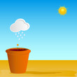 Vector: flowerpot vector illustration part two flowerpot vector illustration part two