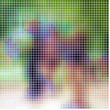 Abstract vector mosaic