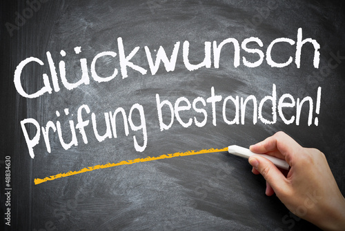 Photo: Glückwunsch Prüfung bestanden Glückwunsch Prüfung bestanden