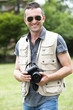 Photographer shooting outdoors
